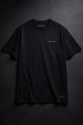 Camiseta negra oversize premium en 100% algodón peruano -  Dailyst