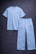 DAILYST 777 – Conjunto Oversize Azul Claro