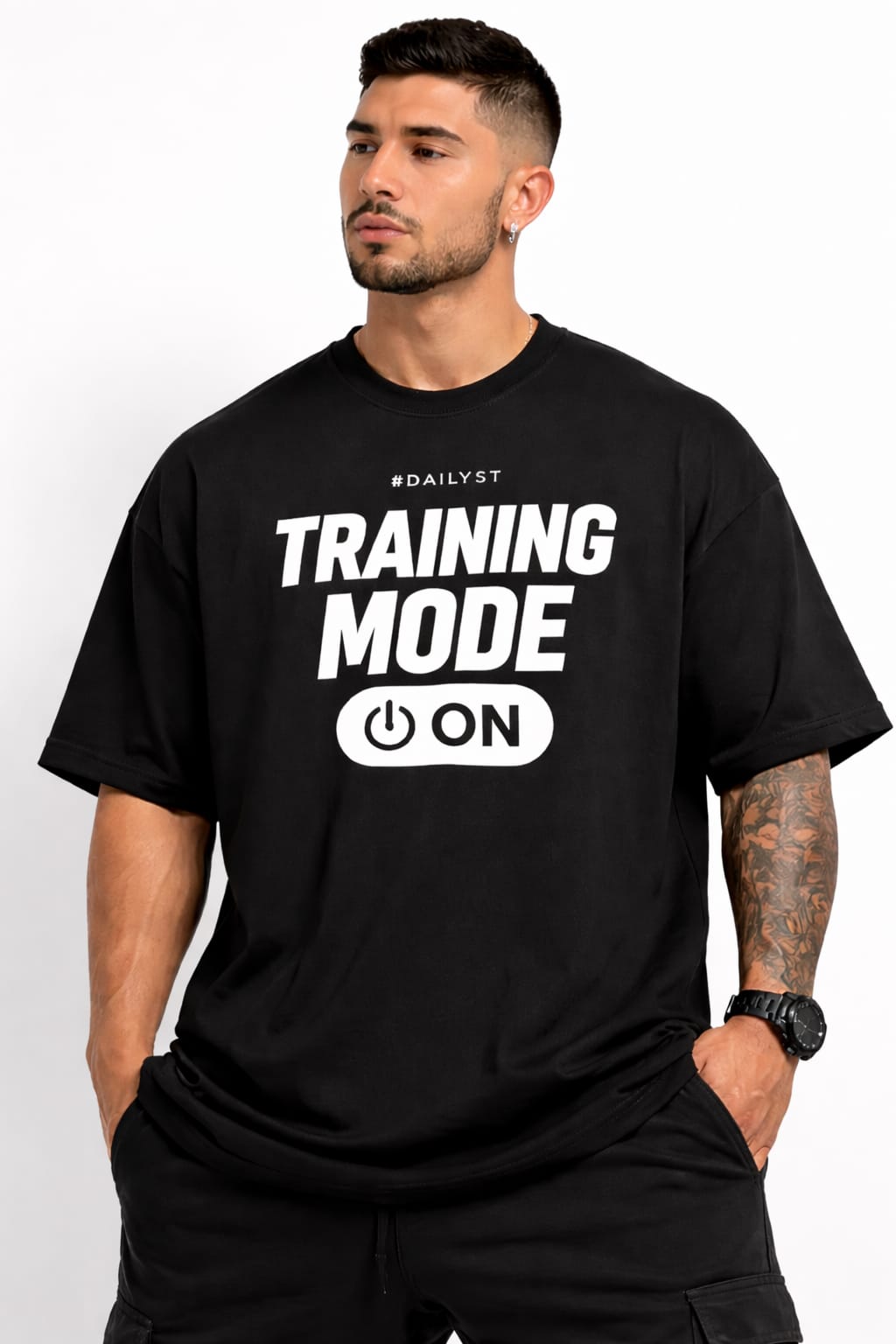 MARCEX TRAINING MODE TEE – Black Edition