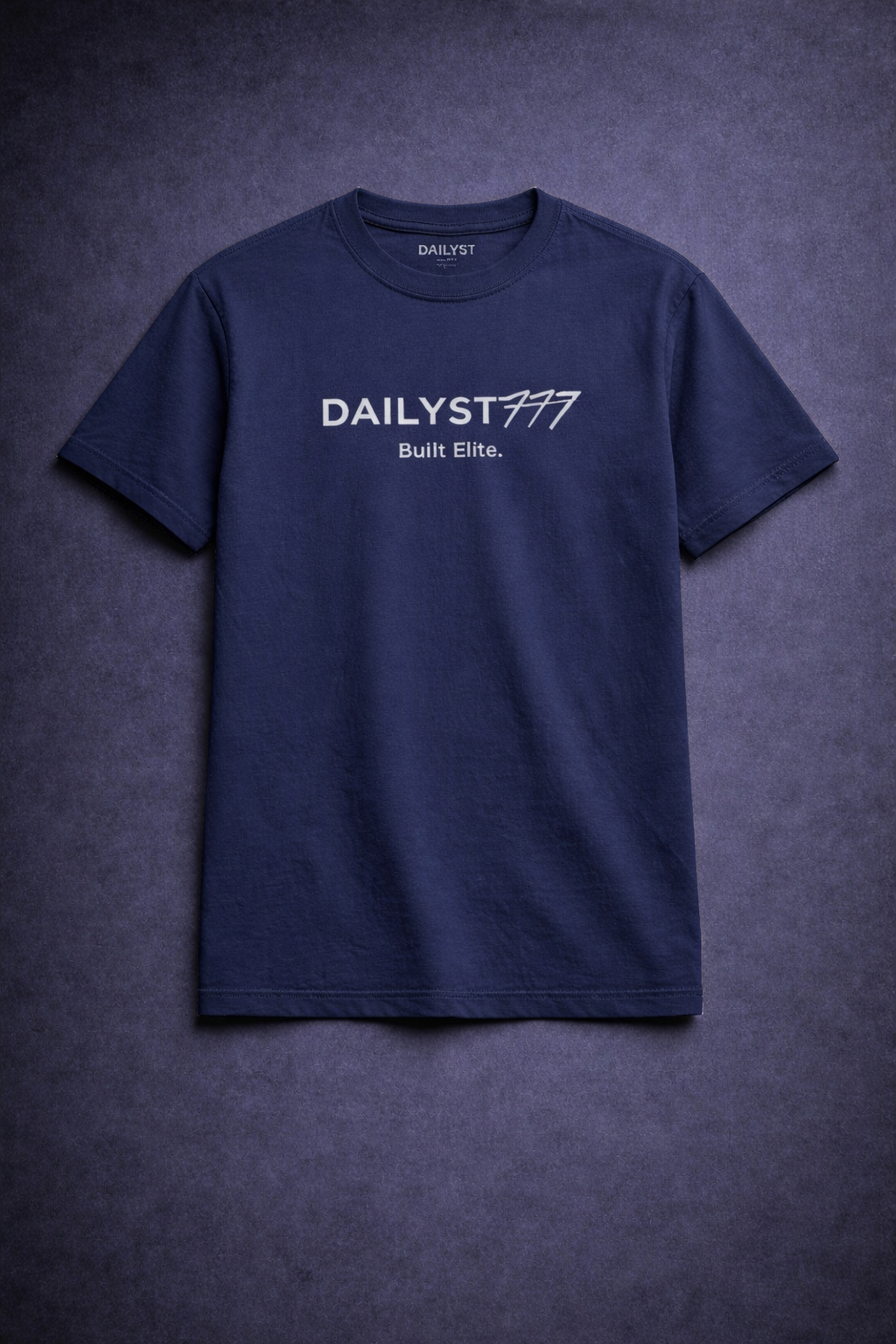 DAILYST 777 “Built Elite” – Camiseta Oversize Marfil en 100% algodón peruano